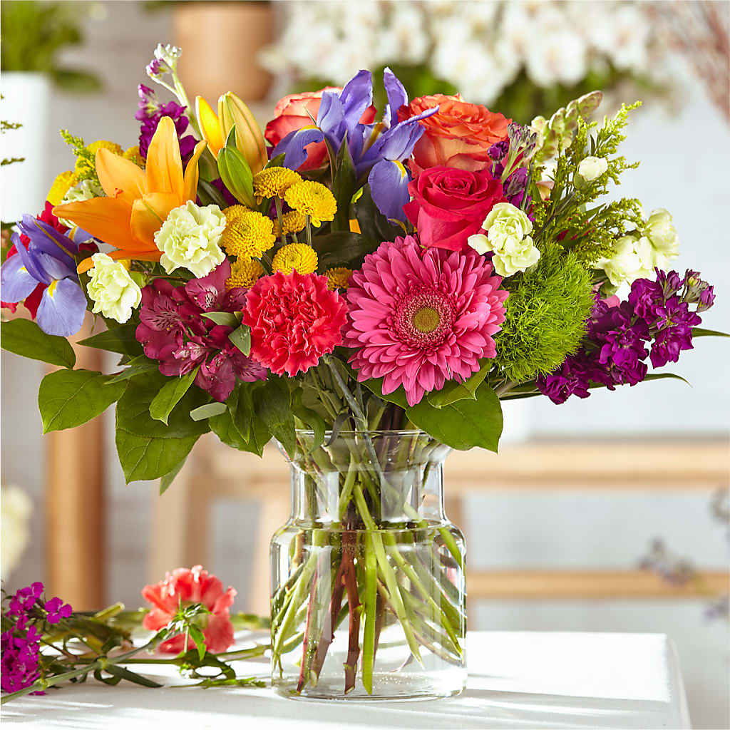 Bold & Bright – A Florist Original – Schnucks Florist And Gifts #162, Olivette MO