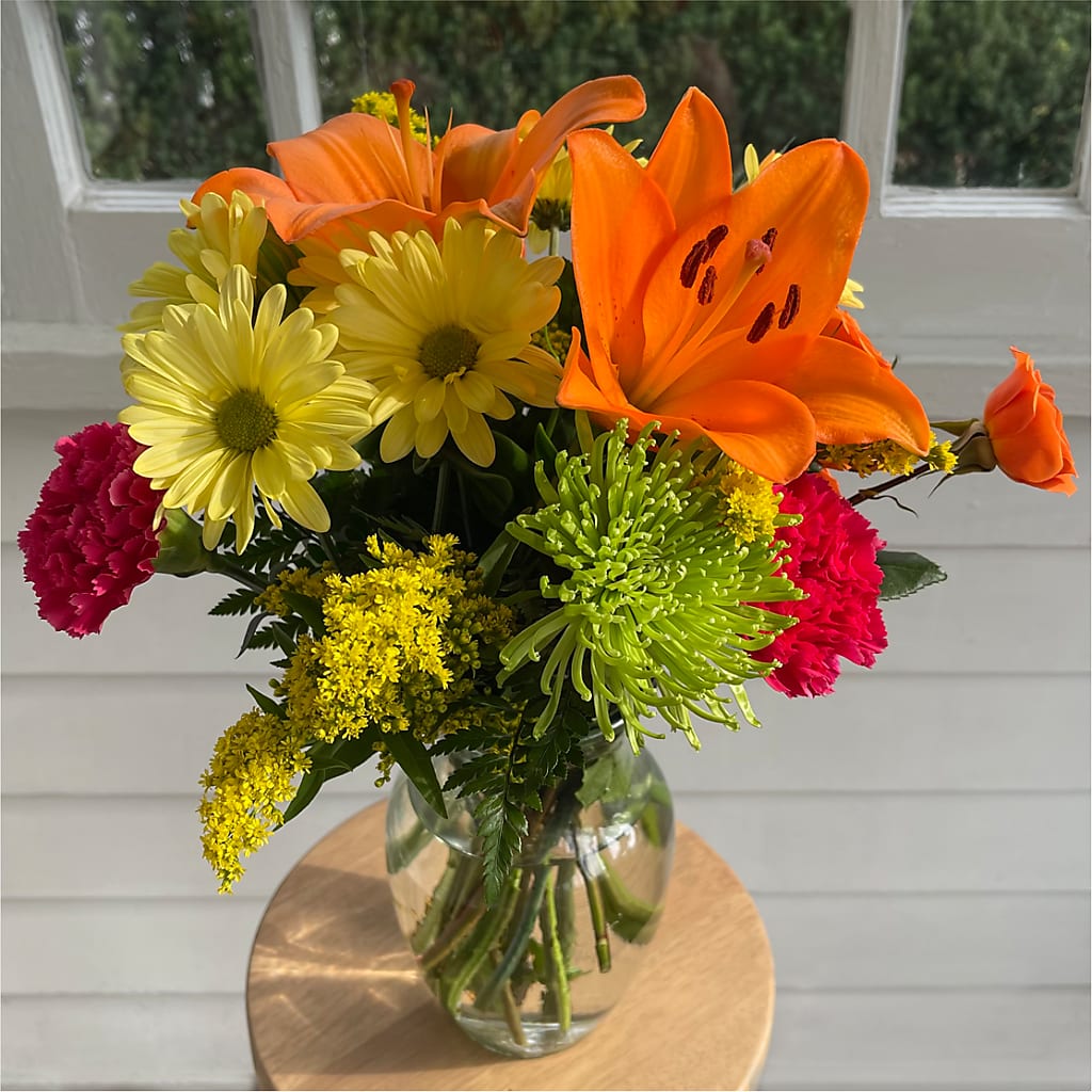 Bold & Bright – A Florist Original – Schnucks Florist And Gifts #162, Olivette MO