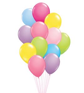 Pastel Latex Balloon Bouquet – Schnucks Florist And Gifts #162, Olivette MO