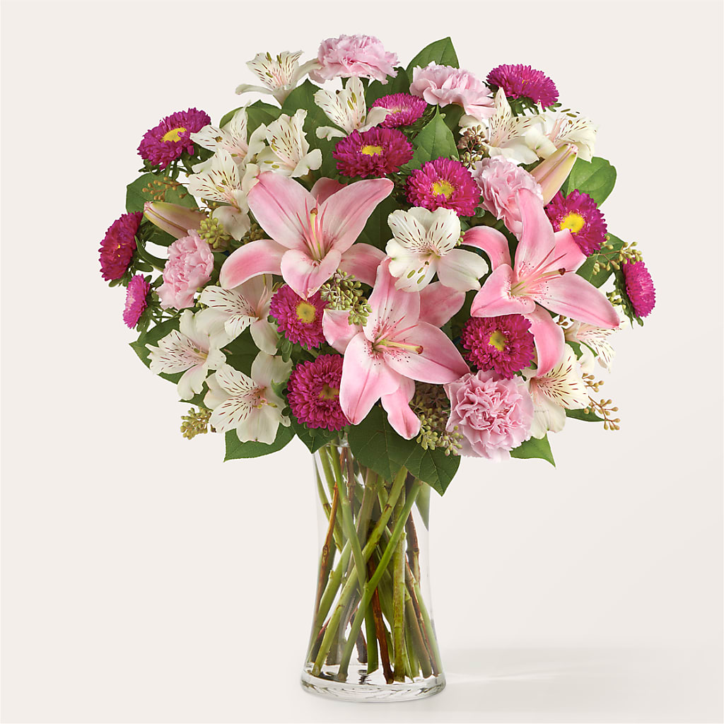 Feeling Fuchsia Bouquet – Schnucks Florist And Gifts #162, Olivette MO