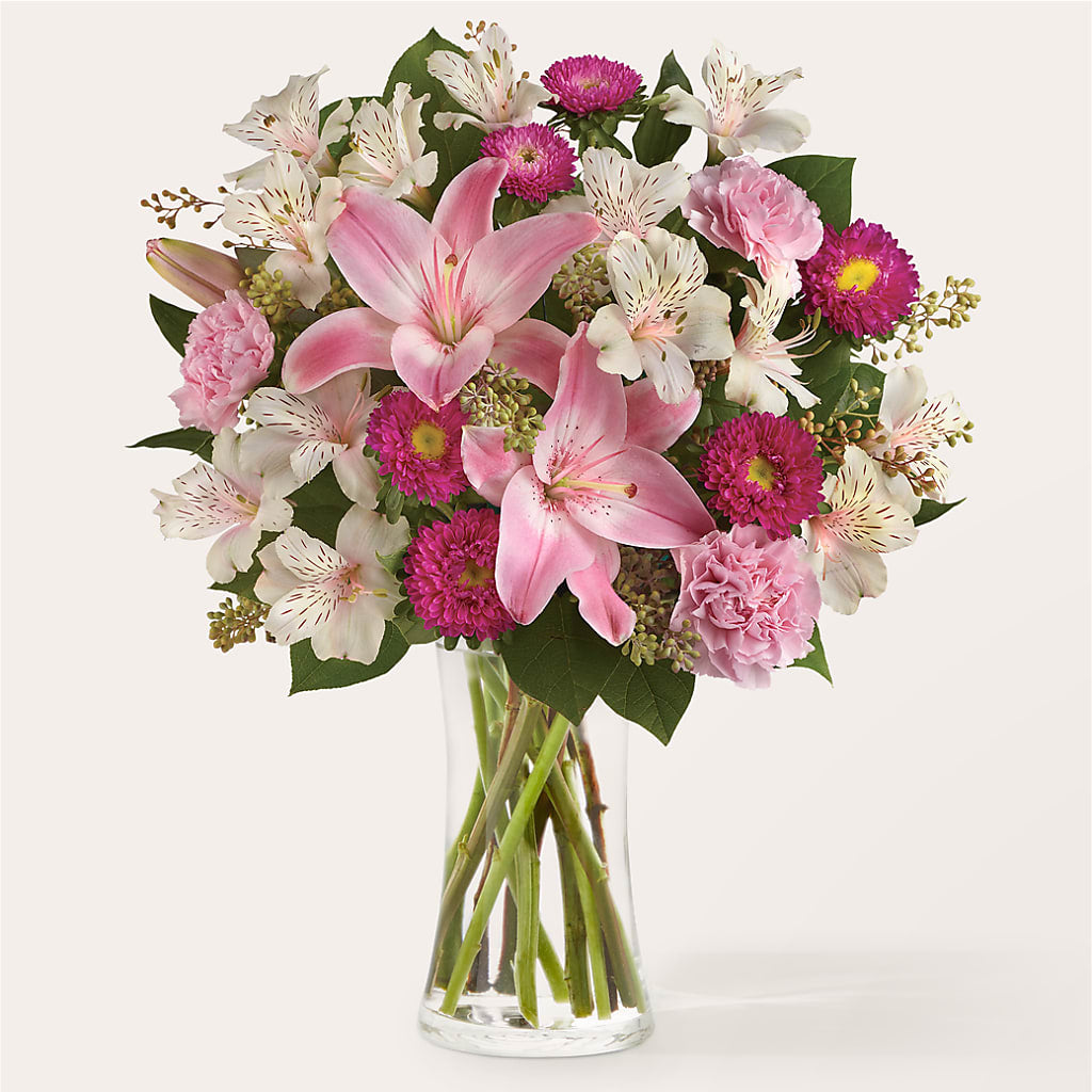 Feeling Fuchsia Bouquet – Schnucks Florist And Gifts #162, Olivette MO