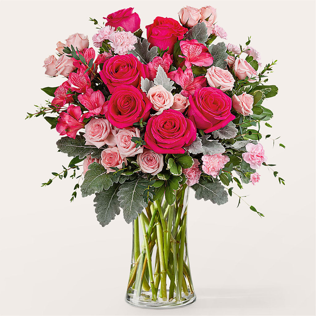 Tickled Pink Bouquet – Schnucks Florist And Gifts #162, Olivette MO