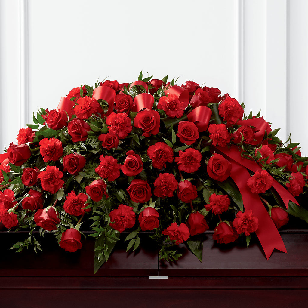Tribute of Life Casket Spray – Schnucks Florist And Gifts #162, Olivette MO