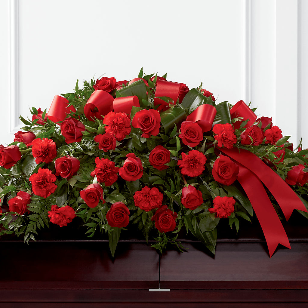 Tribute of Life Casket Spray – Schnucks Florist And Gifts #162, Olivette MO
