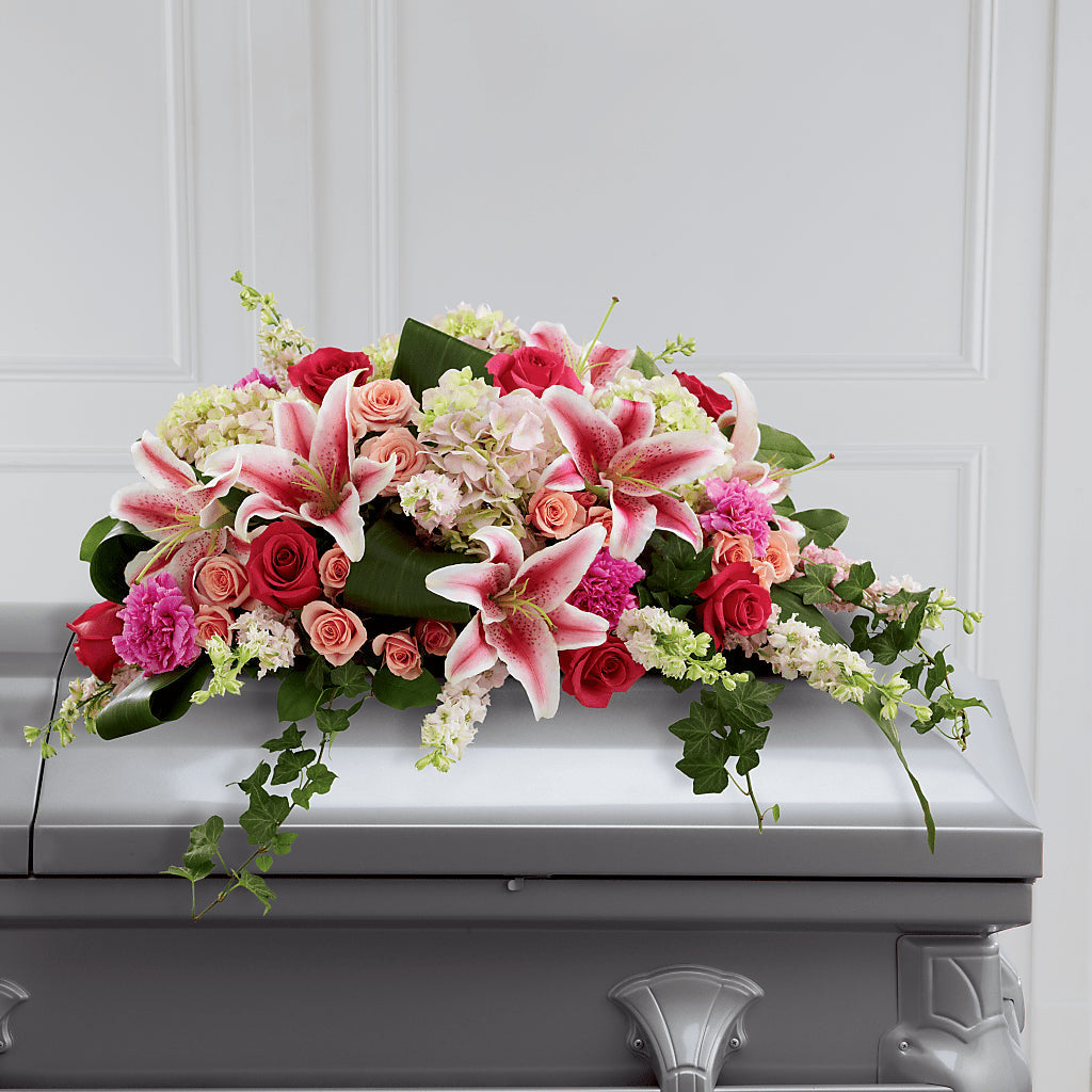 Splendid Grace Casket Spray – Schnucks Florist And Gifts #162, Olivette MO