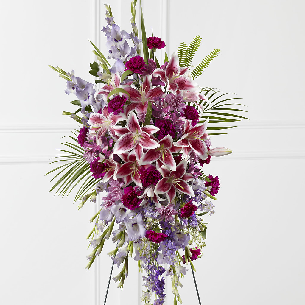 Tender Touch Standing Spray – Schnucks Florist And Gifts #162, Olivette MO