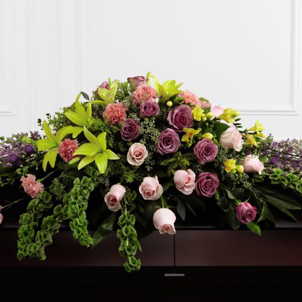 Forever Beloved Casket Spray – Schnucks Florist And Gifts #162, Olivette MO