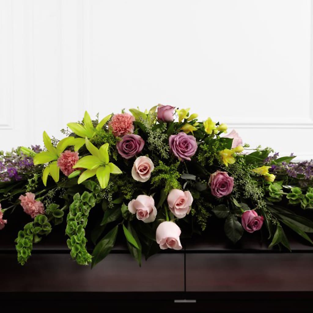 Forever Beloved Casket Spray – Schnucks Florist And Gifts #162, Olivette MO
