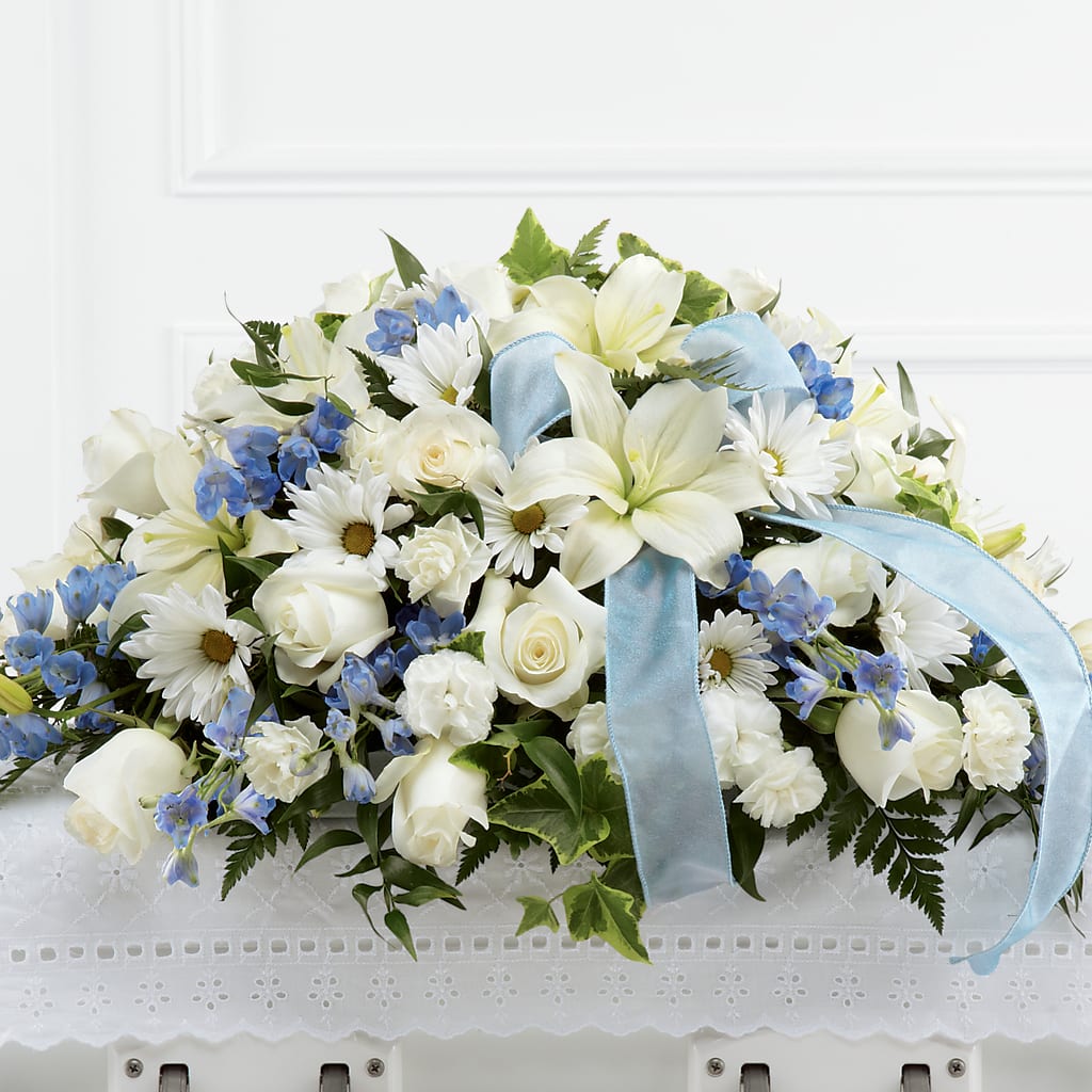 Tender Treasure Casket Spray – Schnucks Florist And Gifts #162, Olivette MO