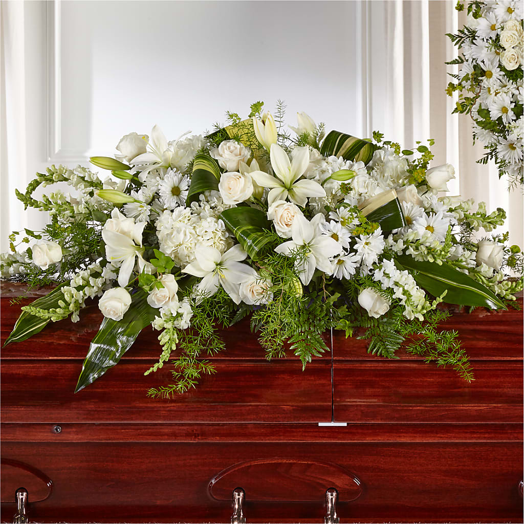 Abundance Casket Spray – Schnucks Florist And Gifts #162, Olivette MO
