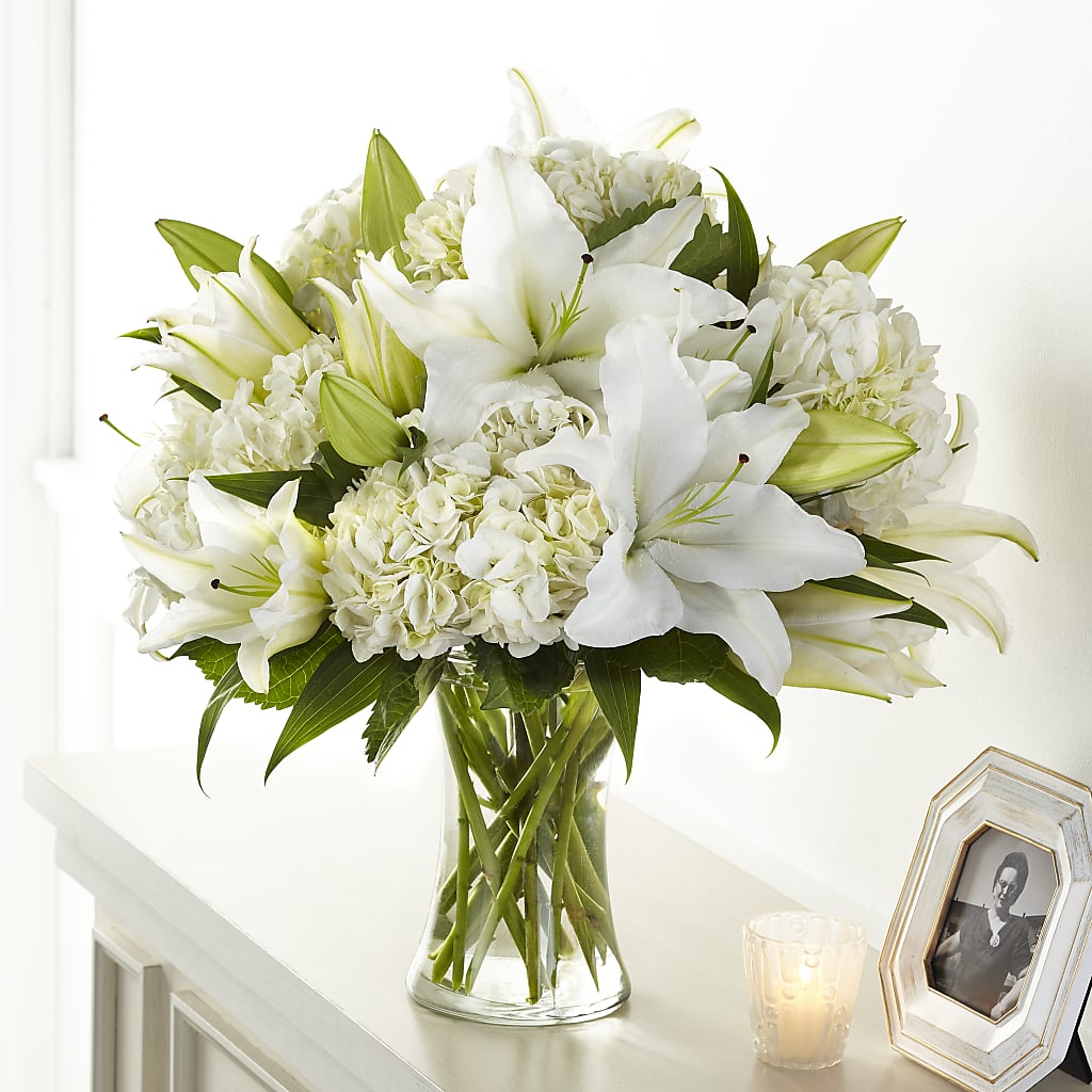 Compassionate Lily Bouquet – Schnucks Florist And Gifts #162, Olivette MO