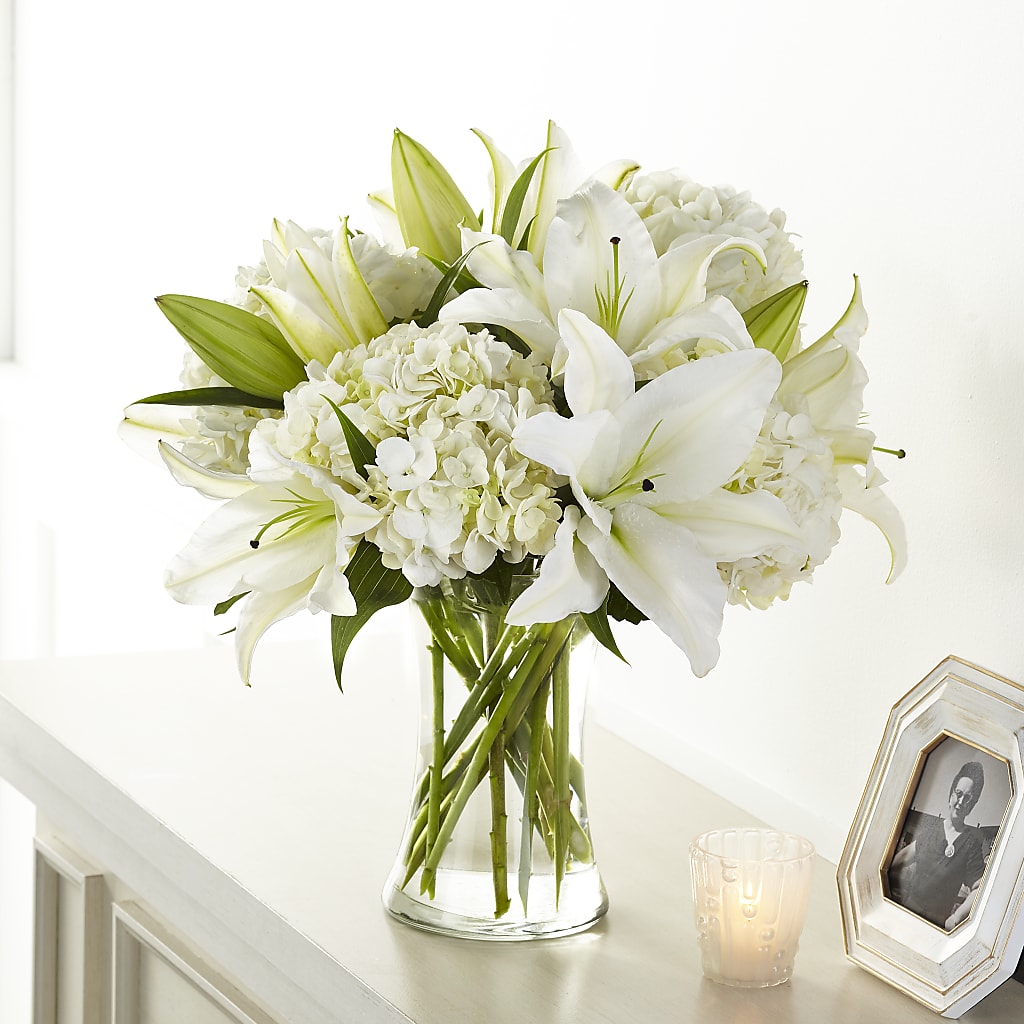 Compassionate Lily Bouquet – Schnucks Florist And Gifts #162, Olivette MO