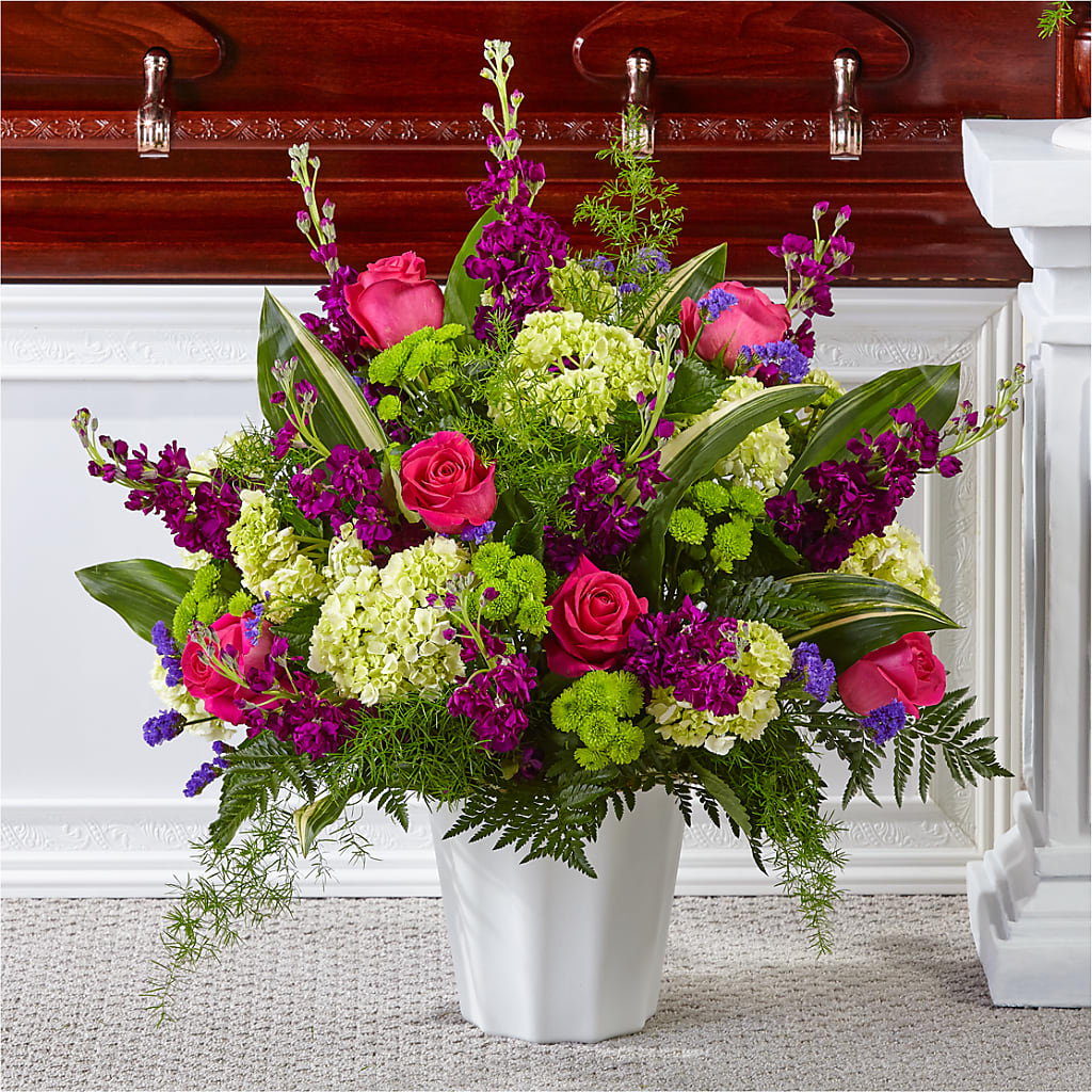 Beautiful Horizons Floor Basket – Schnucks Florist And Gifts #162, Olivette MO