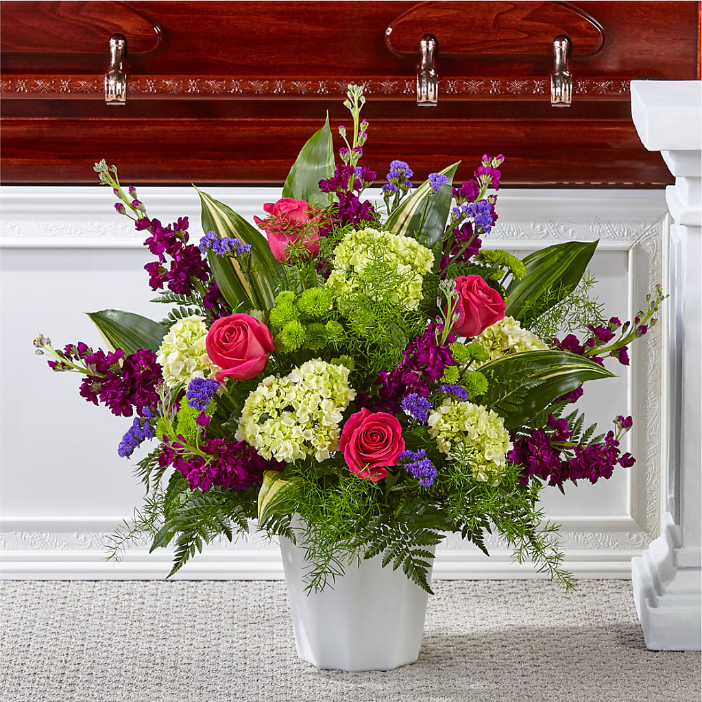 Beautiful Horizons Floor Basket – Schnucks Florist And Gifts #162, Olivette MO
