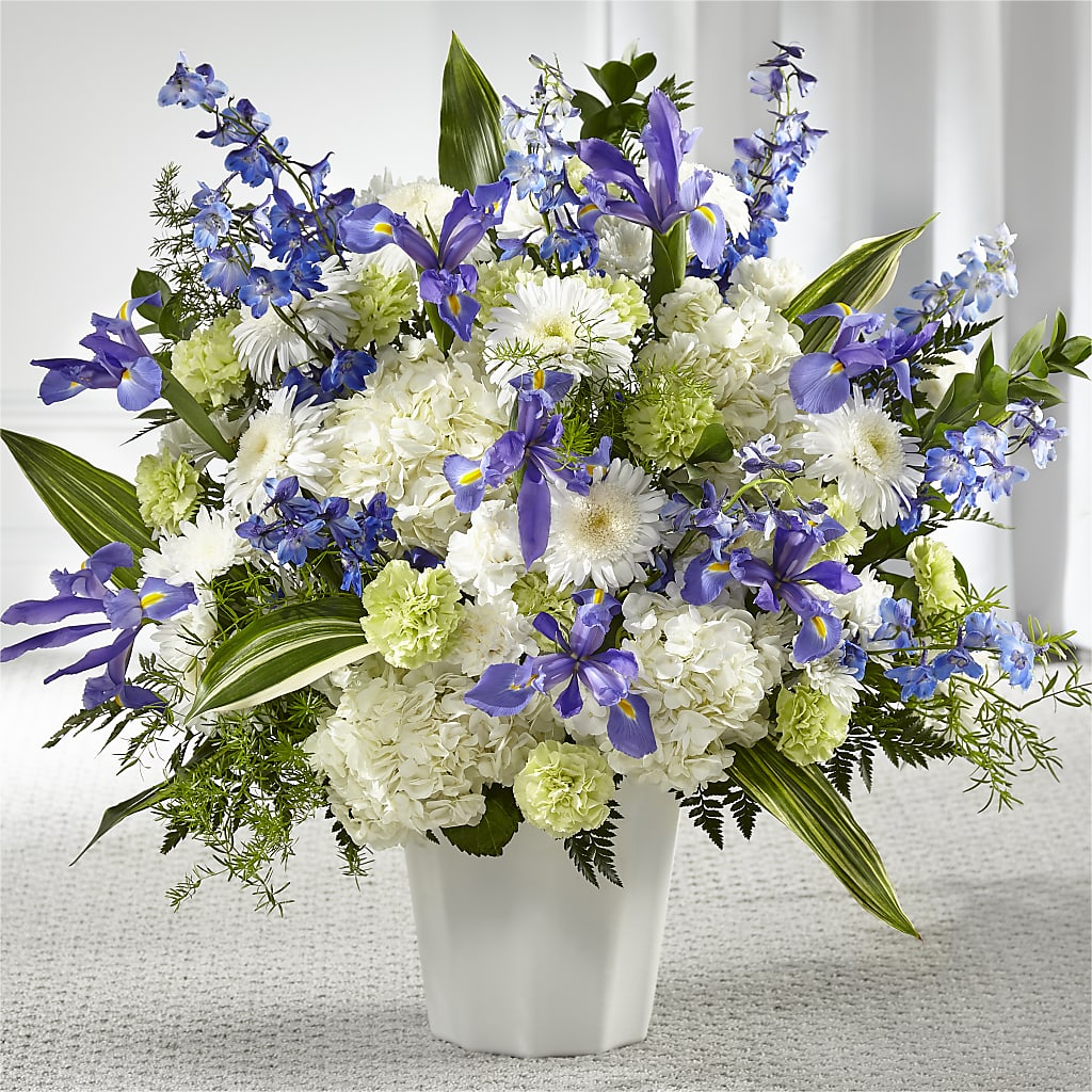 Soft Serenity Floor Basket – Schnucks Florist And Gifts #162, Olivette MO