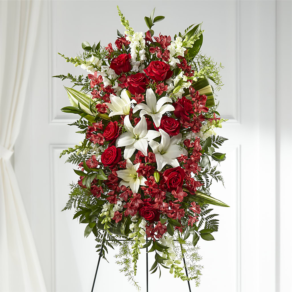 Everlasting Memory Standing Spray – Schnucks Florist And Gifts #162, Olivette MO