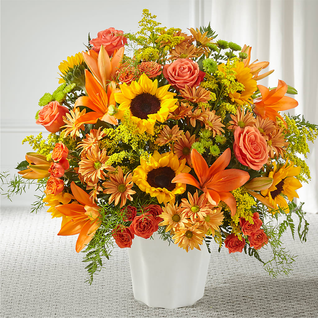 Harvest Thoughts Floor Basket – Schnucks Florist And Gifts #162, Olivette MO