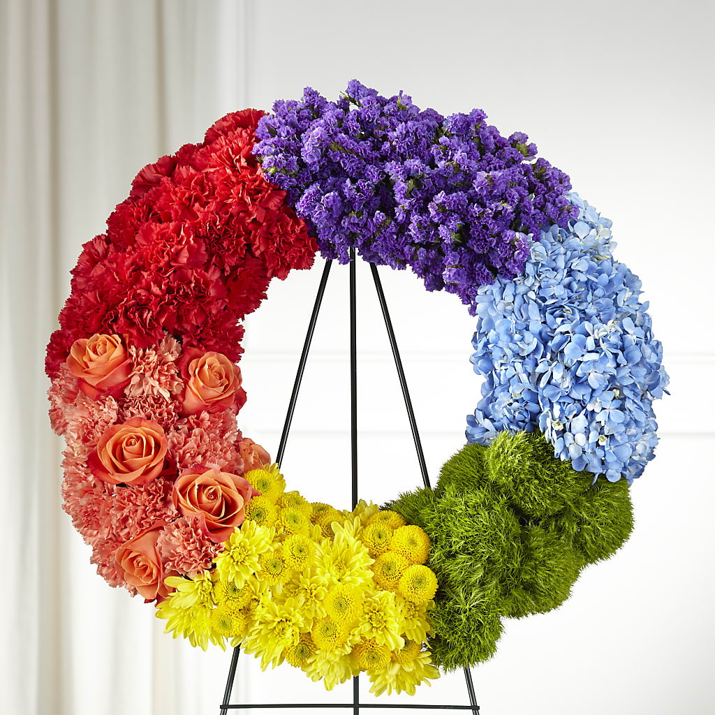 Circle of Love Wreath – Schnucks Florist And Gifts #162, Olivette MO