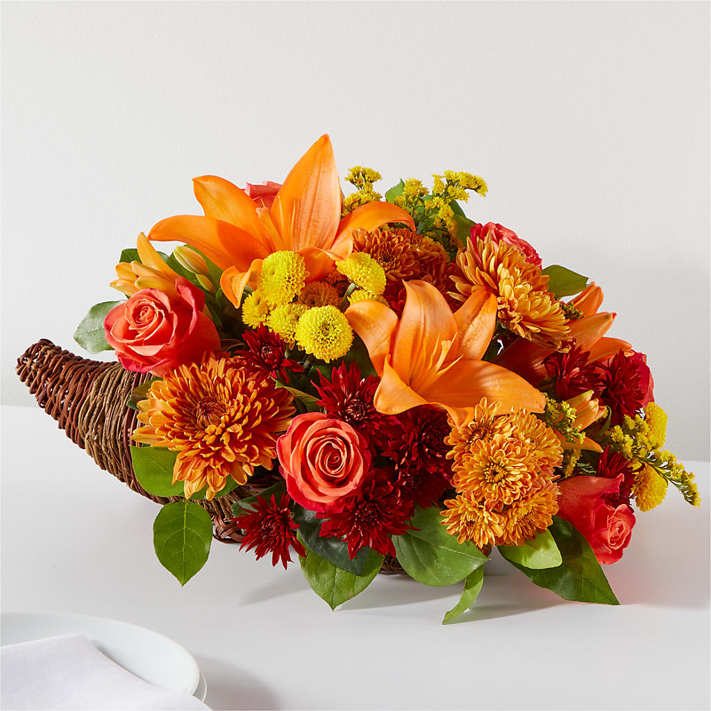 Bouquet of Blessings Cornucopia – Schnucks Florist And Gifts #162, Olivette MO
