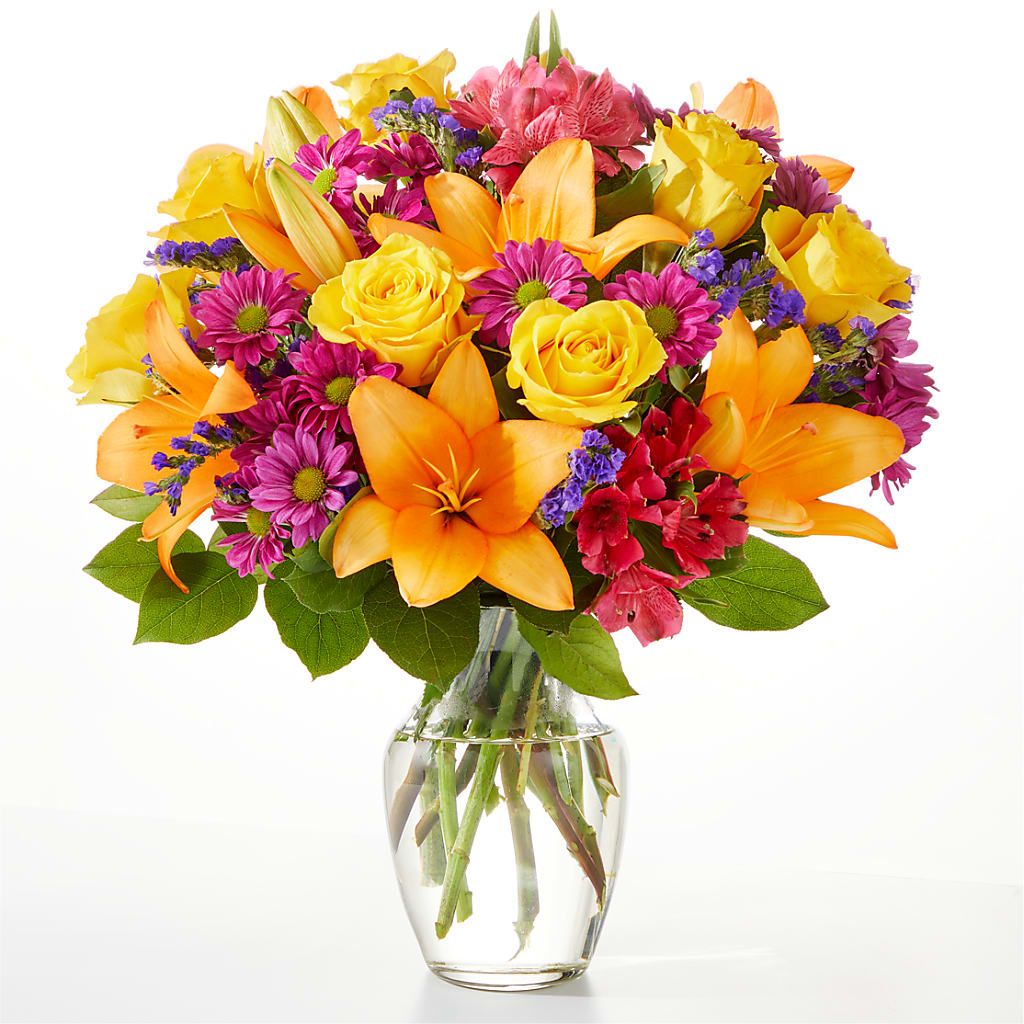 Colorful Visions Bouquet – Schnucks Florist And Gifts #162, Olivette MO