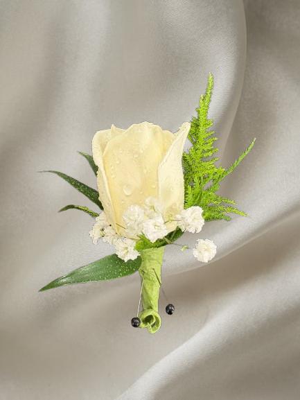 Single Rose Boutonniere – Schnucks Florist And Gifts #162, Olivette MO