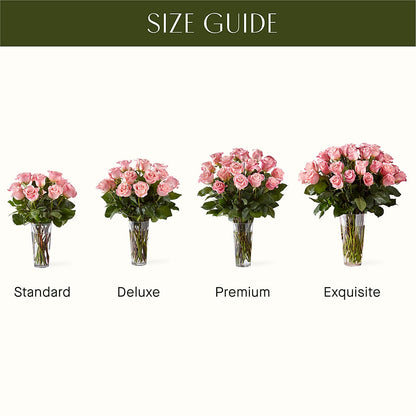 Long Stem Pink Rose Bouquet –  Schnucks Florist And Gifts #162, Olivette MO