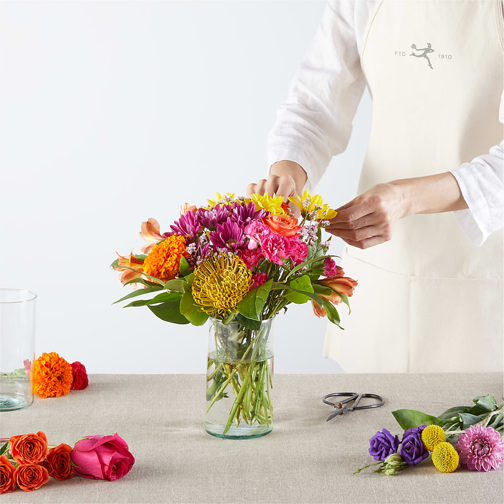 Feast of Color – A Florist Original –  Schnucks Florist And Gifts #162, Olivette MO