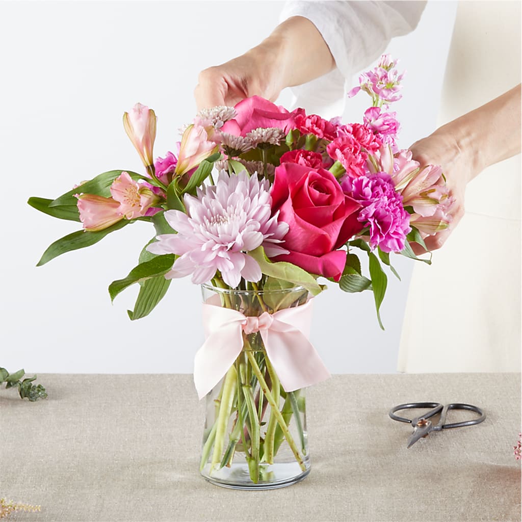 Pink Ribbon - A Florist Original –  Schnucks Florist And Gifts #162, Olivette MO
