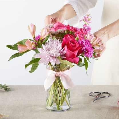 Pink Ribbon - A Florist Original –  Schnucks Florist And Gifts #162, Olivette MO
