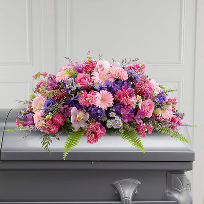 Glorious Garden Casket Spray –  Schnucks Florist And Gifts #162, Olivette MO