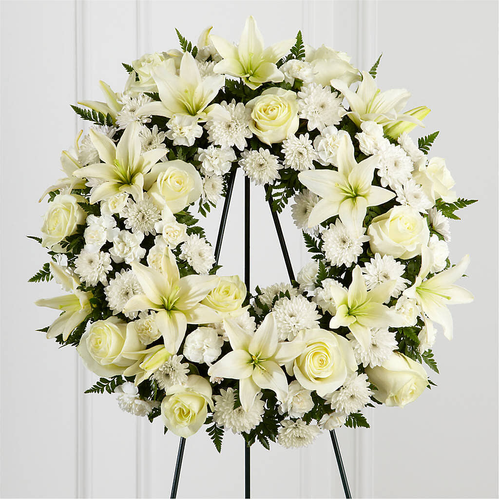 Treasured Tribute Wreath –  Schnucks Florist And Gifts #162, Olivette MO