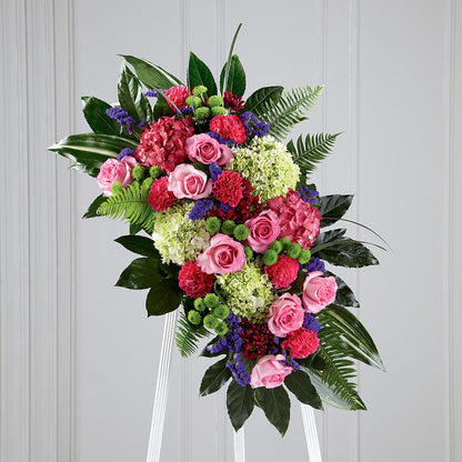 Refreshing Mix Standing Spray –  Schnucks Florist And Gifts #162, Olivette MO