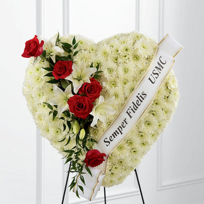 Heartfelt Hero Standing Heart –  Schnucks Florist And Gifts #162, Olivette MO