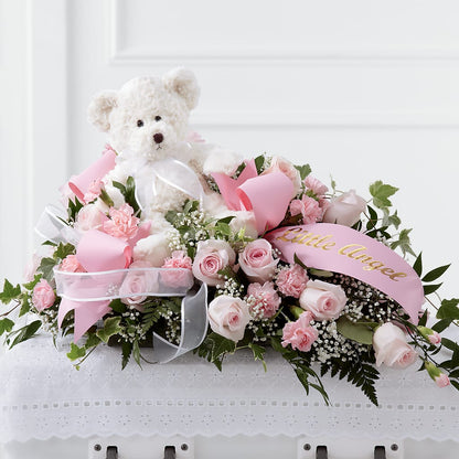 Touch of Sympathy Casket Spray –  Schnucks Florist And Gifts #162, Olivette MO