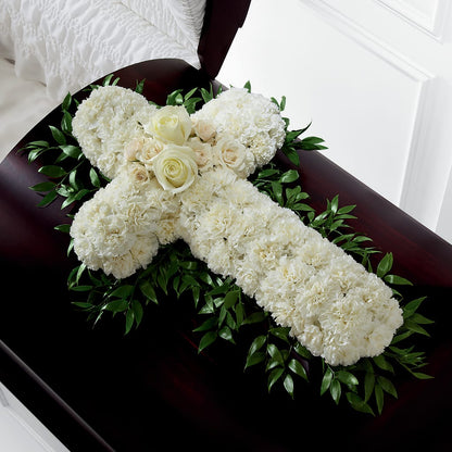 Peaceful Memories Casket Spray (Standard) –  Schnucks Florist And Gifts #162, Olivette MO