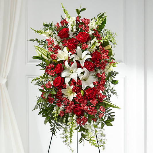 Everlasting Memory Standing Spray –  Schnucks Florist And Gifts #162, Olivette MO