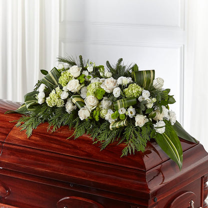 Hopeful Gesture Casket Spray –  Schnucks Florist And Gifts #162, Olivette MO