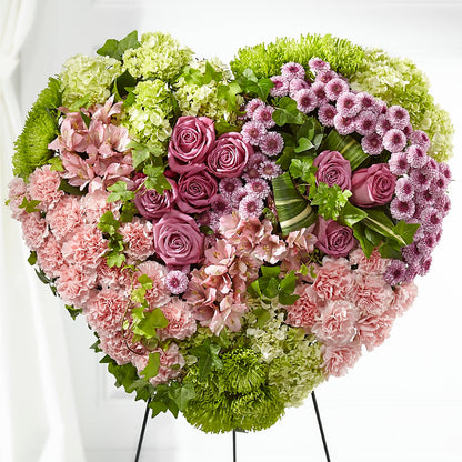 Heartwarming Standing Heart –  Schnucks Florist And Gifts #162, Olivette MO