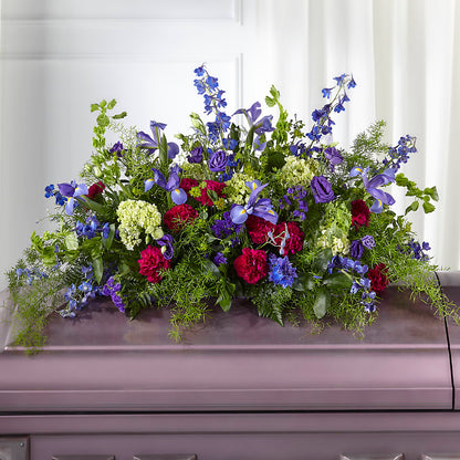 Always Treasured Casket Spray –  Schnucks Florist And Gifts #162, Olivette MO