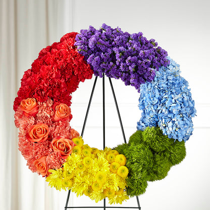 Circle of Love Wreath –  Schnucks Florist And Gifts #162, Olivette MO