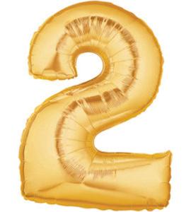 Gold MEGAloon Mylar 2 –  Schnucks Florist And Gifts #162, Olivette MO