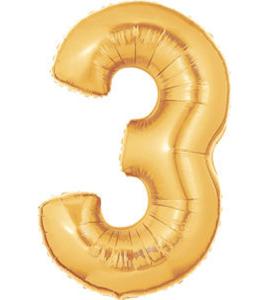 Gold MEGAloon Mylar 3 –  Schnucks Florist And Gifts #162, Olivette MO