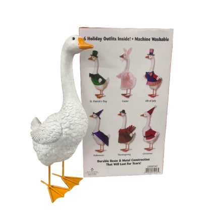 24" Dress Up Porch Goose								 –  Schnucks Florist And Gifts #162, Olivette MO