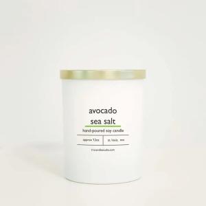 12oz Avocado Sea Salt Candle –  Schnucks Florist And Gifts #162, Olivette MO