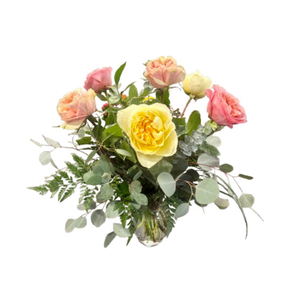 Garden Rose 1/2 Dozen –  Schnucks Florist And Gifts #162, Olivette MO