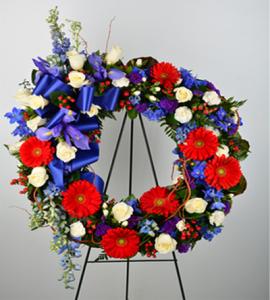 American Bravery Wreath –  Schnucks Florist And Gifts #162, Olivette MO