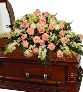 Beautiful Tribute Casket Spray –  Schnucks Florist And Gifts #162, Olivette MO