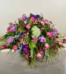 Garden Elegance Casket Spray –  Schnucks Florist And Gifts #162, Olivette MO