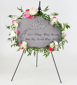 Your Wings Were Ready Decorated Plaque –  Schnucks Florist And Gifts #162, Olivette MO