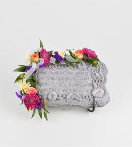 11" Family Chain Plaque - Decorated –  Schnucks Florist And Gifts #162, Olivette MO